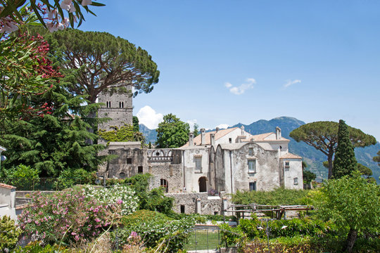Villa Rufolo in Ravello, Amalfi Coast, Italy