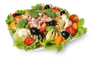 Vegetales en ensalada