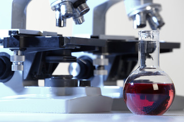 Laboratory Microscope.