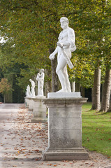 Obraz premium the statue in the park of Versailles