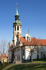 Fototapeta na wymiar The Prague Loreto.