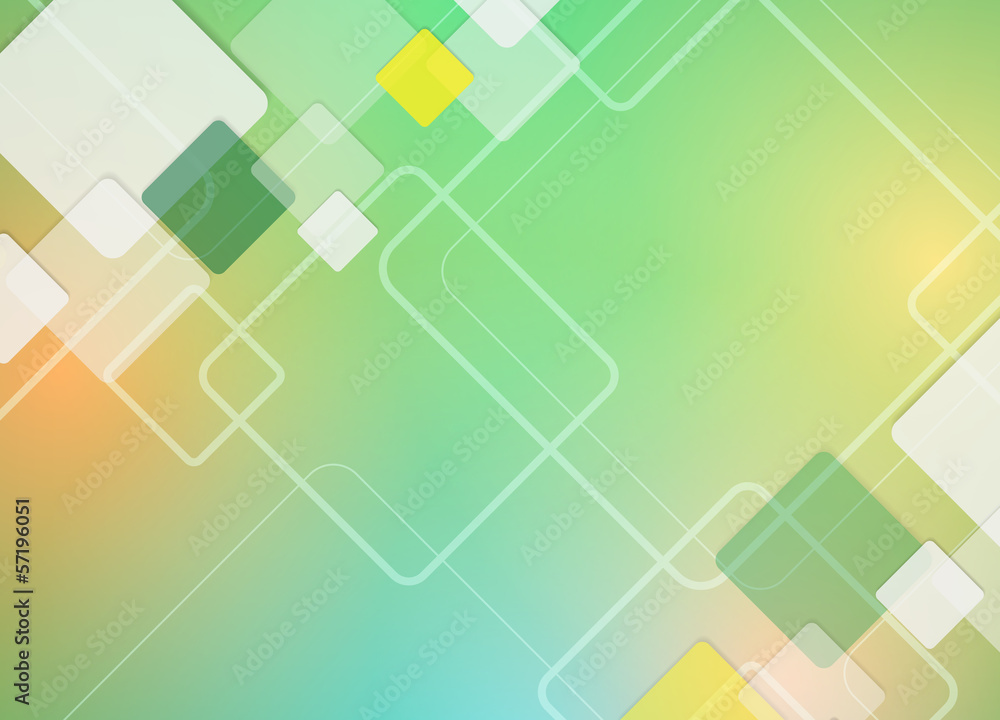 Poster vector background with geometric elements