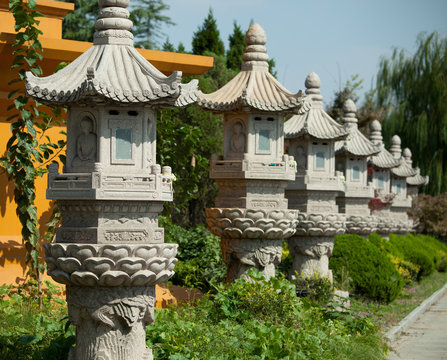 Tempelanlage in shanghai qibao