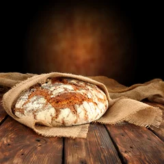 Rolgordijnen Keuken brood