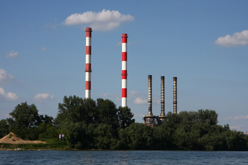 Obraz premium Chimneys
