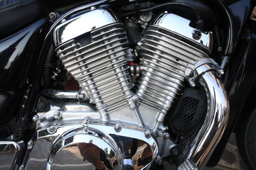 particolare di moto