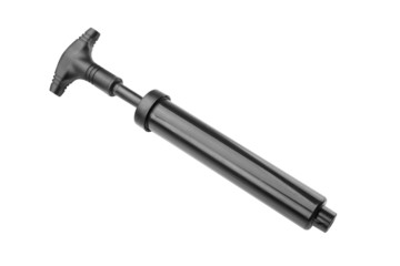 The new hand pump for the sport. On a white background, close-up