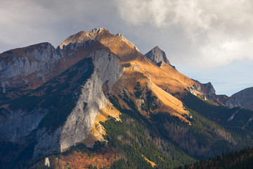eeriness mountain landscape, Tatry, Poland © dziewul