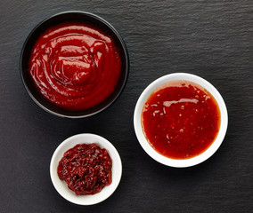 various sauces