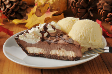 Chocolate cream pie