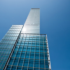 contemporary glass skyscrapers