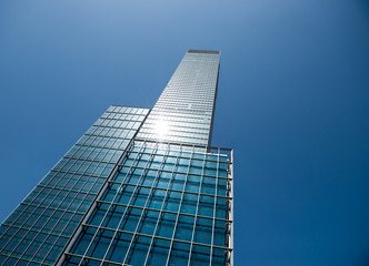 contemporary glass skyscrapers