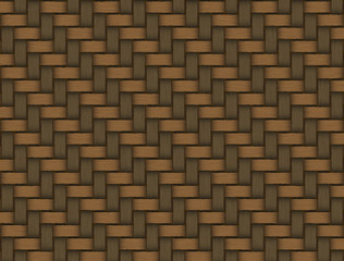 brown wicker texture as background
