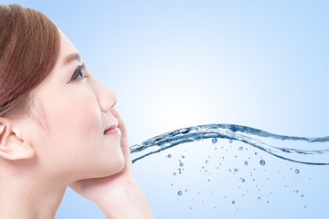 Obraz premium beauty skin care concept