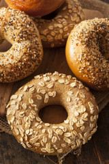 Healthy Organic Whole Grain Bagel