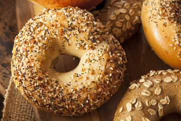 Healthy Organic Whole Grain Bagel