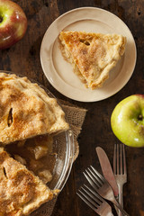 Homemade Organic Apple Pie Dessert