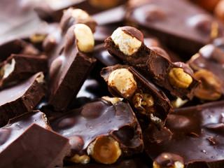 chocolate with nuts