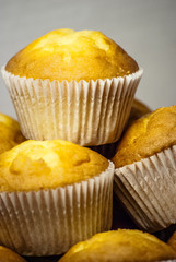 muffins on plate