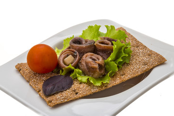 Anchovy snack