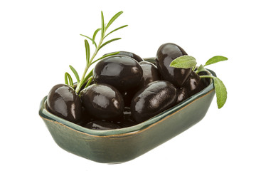 Black gigant olives