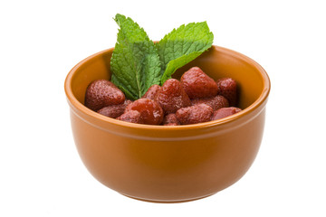 Marinated strawberry