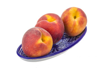 Bright ripe peaches