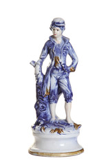 porcelain figurine boy page