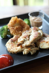 chicken steak