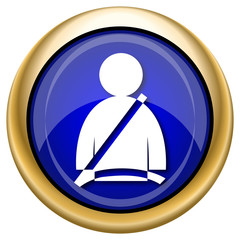 Safety belt icon