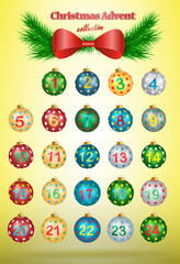 Christmas advent calendar