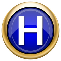 Fototapeta premium Hospital icon