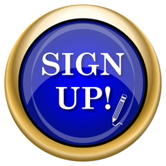 Sign up icon