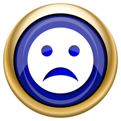 Fototapeta premium Sad smiley icon