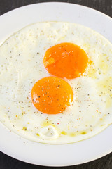 fried eggs