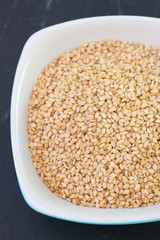 sesame in bowl