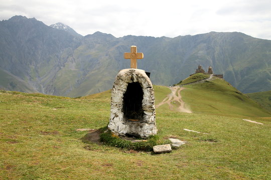 Gergeti Plateau Kazbegi Stepantsminda Georgia