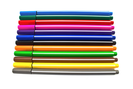 Multicolored Pens