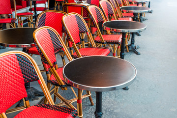 traditional Parisian coffee