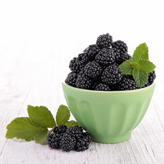 blackberries