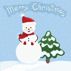 Happy New Year card in vector