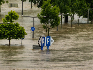 Hochwasser 2013, Linz, Österreich