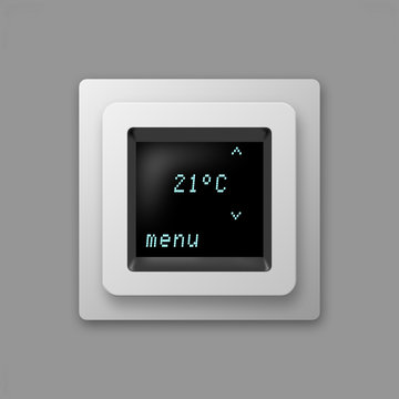 Hand adjusting thermostat