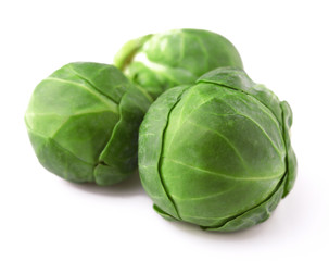 Fototapeta premium Lot of brussels sprouts.