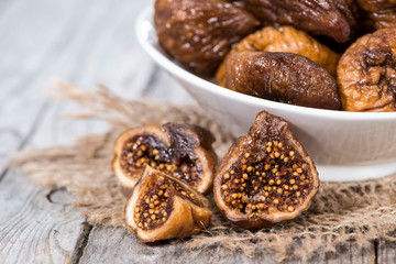 Portion of dried Figs
