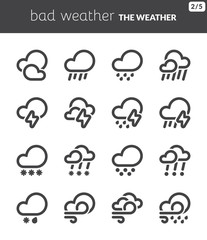 Obraz premium Bad weather