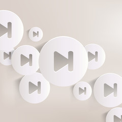 Next track web icon