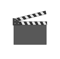 Movie clap - vector image.