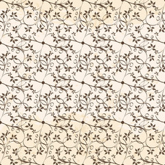 Seamless vintage floral background
