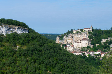 Fototapeta na wymiar Pilgrimage village rocamadour